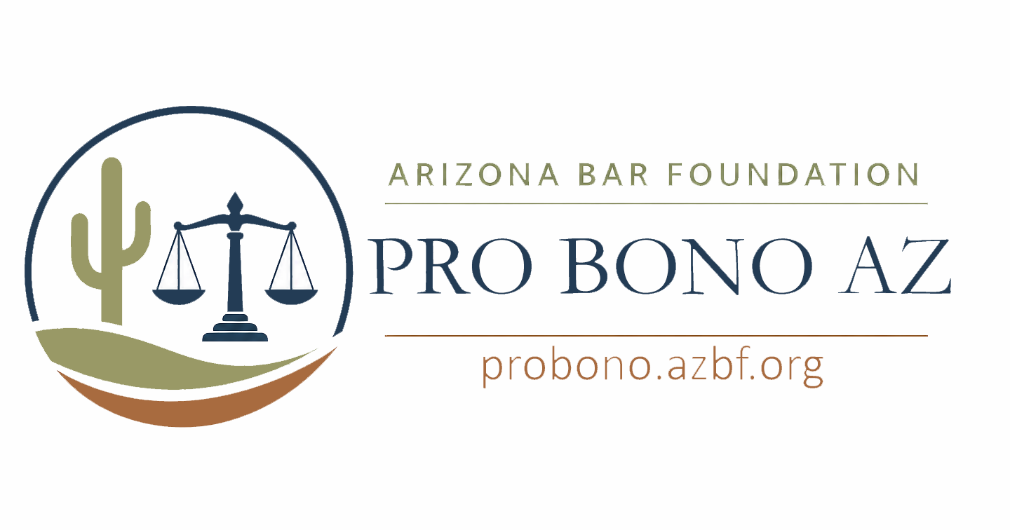 Pro bono arizona portal logo